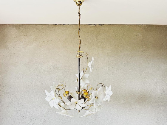 Image 1 of Vintage-Blumenlampe