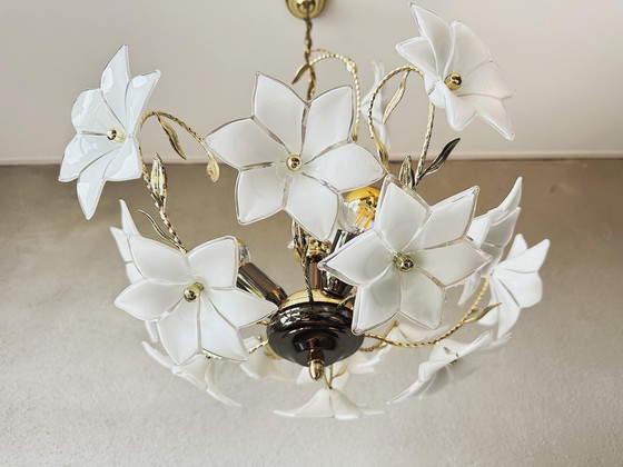 Image 1 of Vintage-Blumenlampe