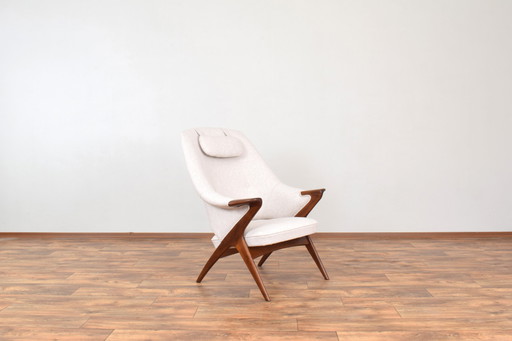 Mid-Century Teakholzstuhl Bravo von Sigurd Resell für Rastad & Relling, 1957