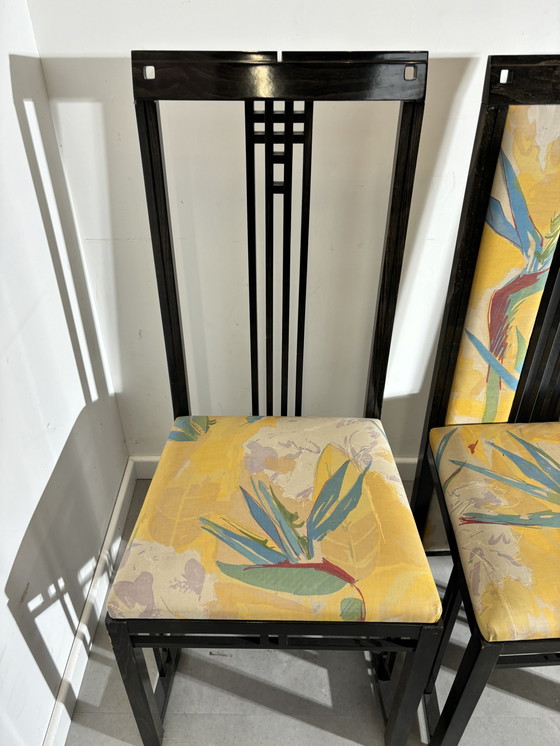 Image 1 of Set aus sechs „Galaxy“-Stühlen von Umberto Asnago für Giorgetti