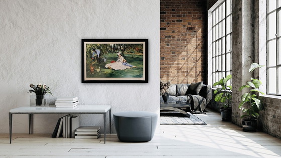 Image 1 of Claude Monet, signiert mit Eintragung im Impressum Copyright "The Metropolitan Museum Of Art, New York, Bequest Of Joan Whitn