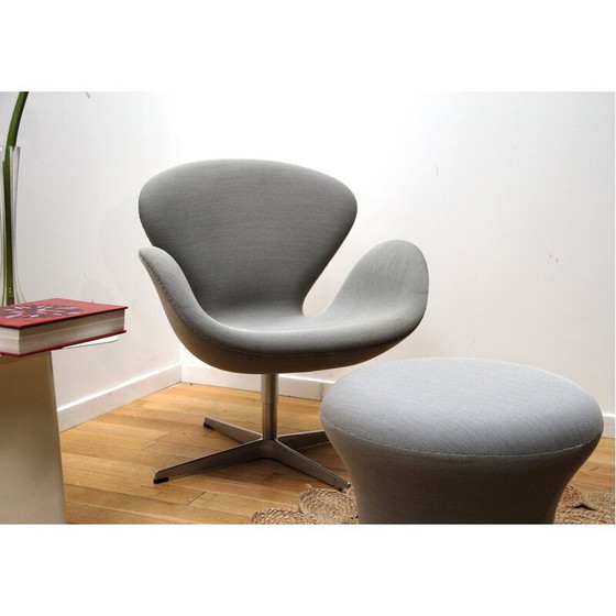 Image 1 of Vintage-Schwanenstuhl von Arne Jacobsen für Fritz Hansen