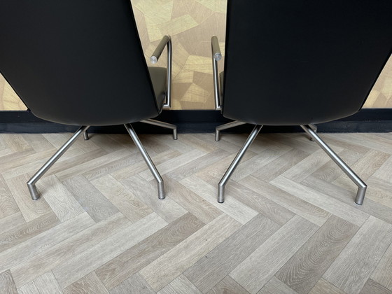 Image 1 of 2X Arco Lay Down Sessel mit Hocker