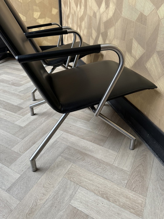 Image 1 of 2X Arco Lay Down Sessel mit Hocker