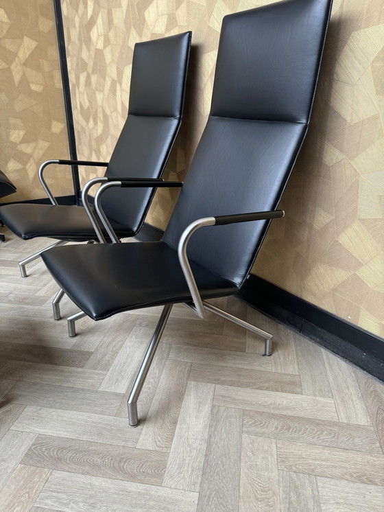 Image 1 of 2X Arco Lay Down Sessel mit Hocker