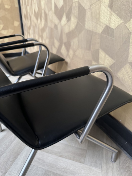 Image 1 of 2X Arco Lay Down Sessel mit Hocker