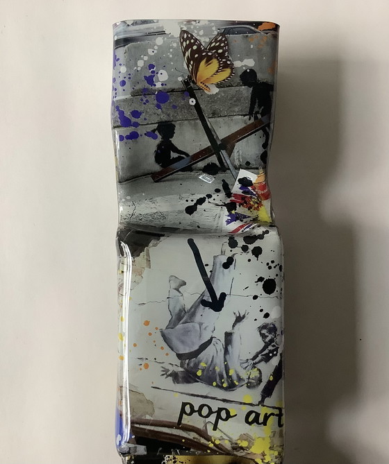 Image 1 of Ad van Hassel Ukraine Plexiglas Toffee + Grafitti Briefmarkenbogen.