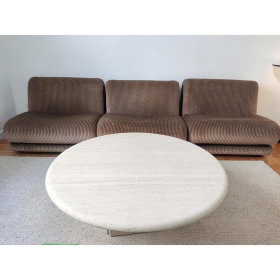 Image 1 of 3-Sitzer-Sofa aus Stoff, Italien 1970