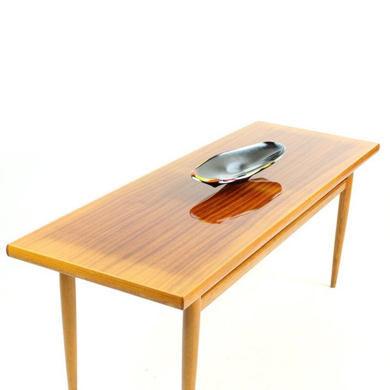 Image 1 of Vintage Couchtisch aus Mahagoni und Teakholz, Tschechoslowakei 1970