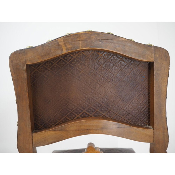 Image 1 of Paar Vintage-Stühle aus geprägtem Leder