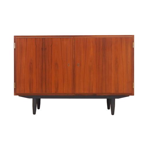 Rosenholzschrank, Dänisches Design, 1970er Jahre, Designer: Carlo Jensen, Herstellung: Hundevad