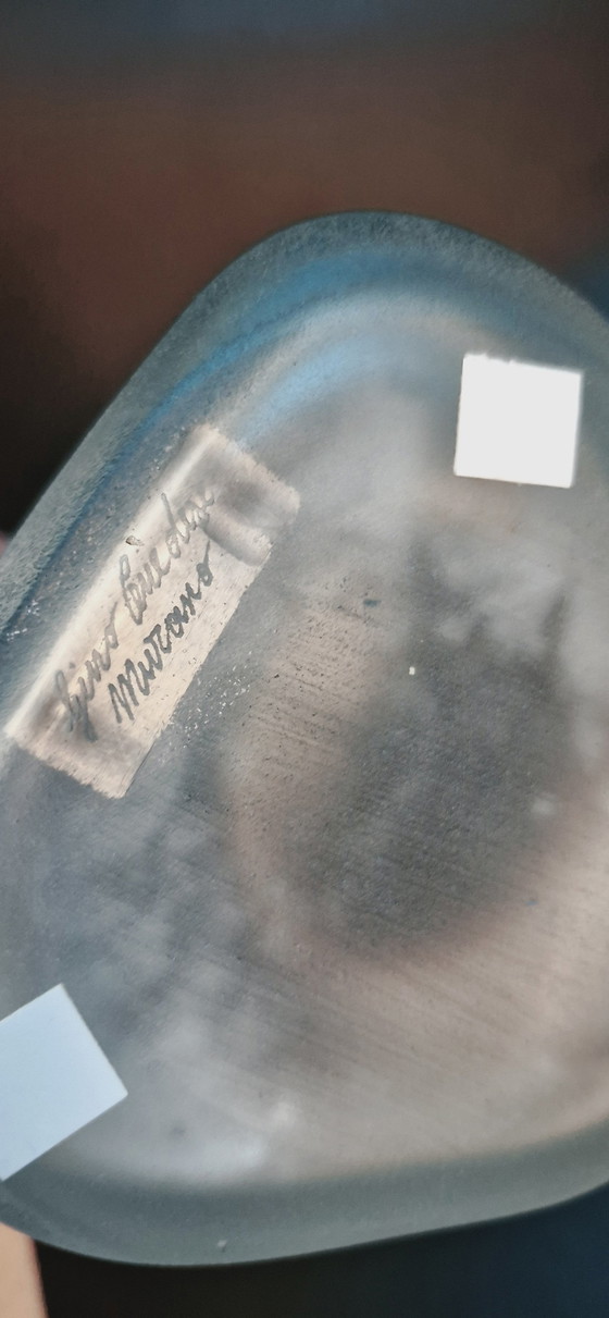 Image 1 of 50er Jahre Gino Cenedese signiert große Muranoglas Coroso Flasche