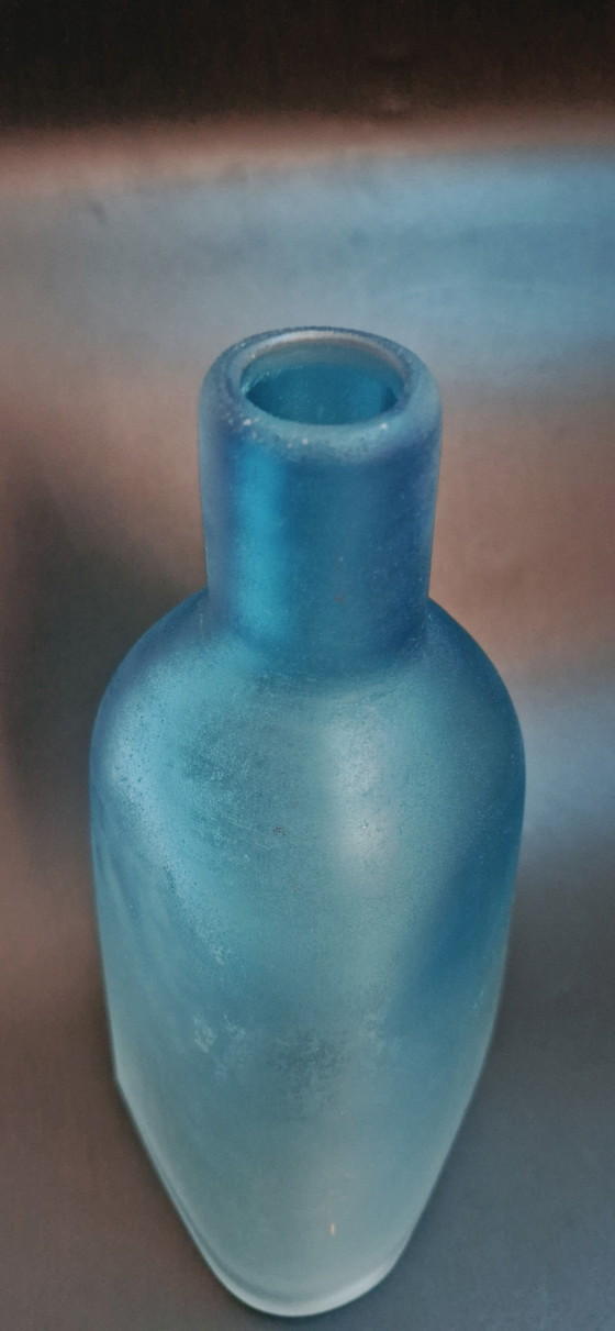 Image 1 of 50er Jahre Gino Cenedese signiert große Muranoglas Coroso Flasche
