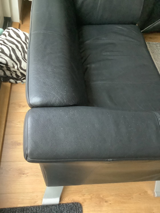 Image 1 of Rolf Benz RB 322 schwarz 2-Sitzer