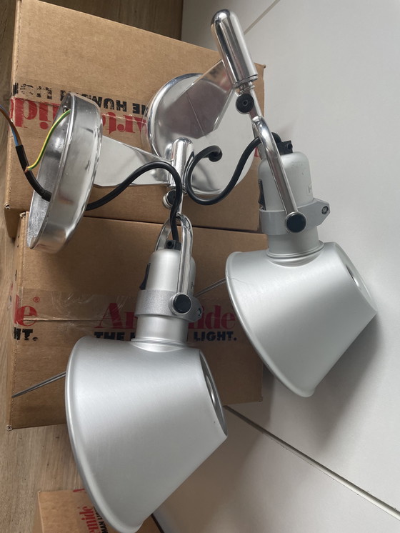 Image 1 of 2x Artemide Tolomeo Wandleuchte