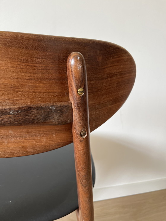 Image 1 of Esszimmerstühle von Louis van Teeffelen für WéBé