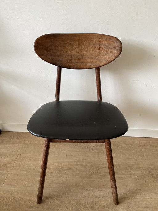 Esszimmerstühle von Louis van Teeffelen für WéBé