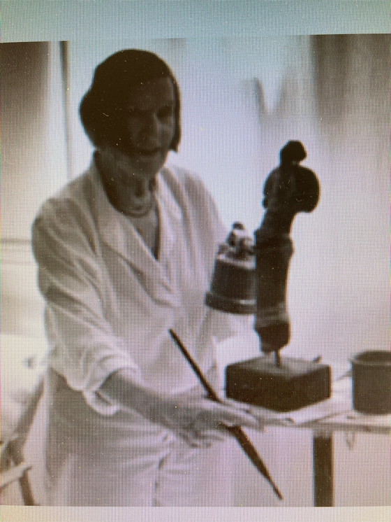 Image 1 of Fioen Blaisse Bronzestatue: Tänzerin