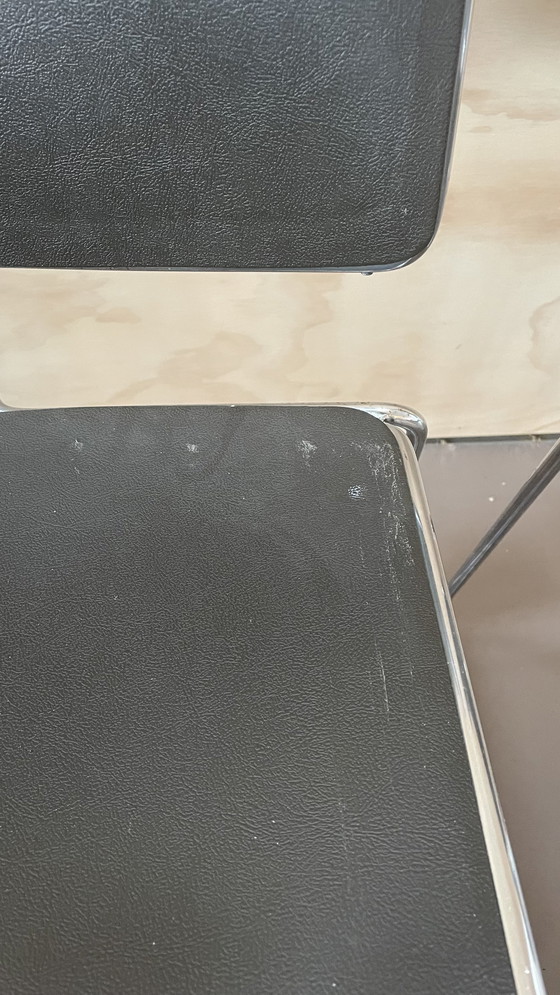 Image 1 of 4x Steelcase Max-Stacker Esszimmerstühle