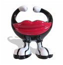 Niloc Pagen – Lippenstiftschale schwarz/weiß