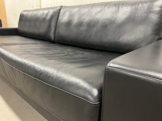 Image 1 of Rolf Benz Ego Sofa – schwarzes Leder
