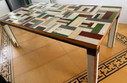 Design Tisch aus Altholz Stil Piet Hein Eek 200x100 cm