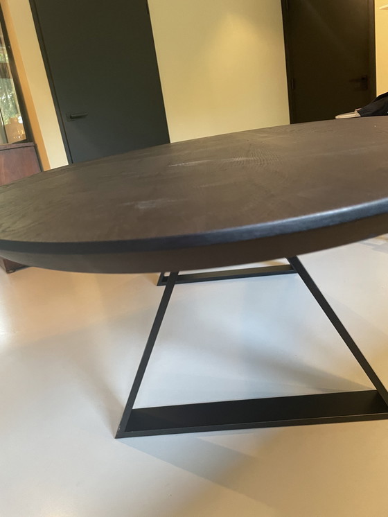 Image 1 of Ovaler Esstisch aus Eiche von Melchior Interior