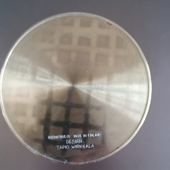 Image 1 of Tapio Wirkkala Bronzeleuchter. Hergestellt in Finnland.