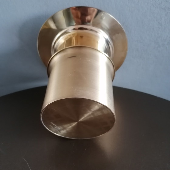 Image 1 of Tapio Wirkkala Bronzeleuchter. Hergestellt in Finnland.