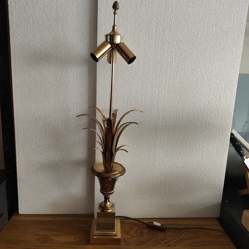 Vintage Boulanger Ananas-Tischlampe