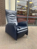 Jori Vinci Relax-Sessel Blau Leder