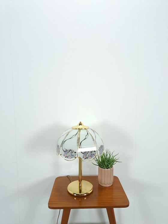 Image 1 of AF Cinquanta Vintage Tischlampe - Glas Gold