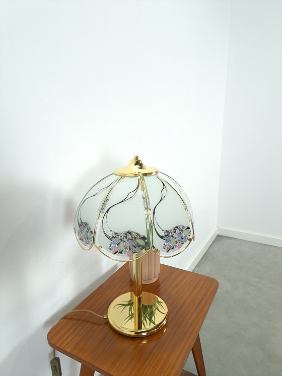 Image 1 of AF Cinquanta Vintage Tischlampe - Glas Gold