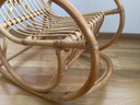Kinderschaukelstuhl aus Rattan
