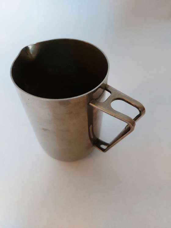 Image 1 of Antikes versilbertes Art-Deco-Kaffeeset, 1930er Jahre