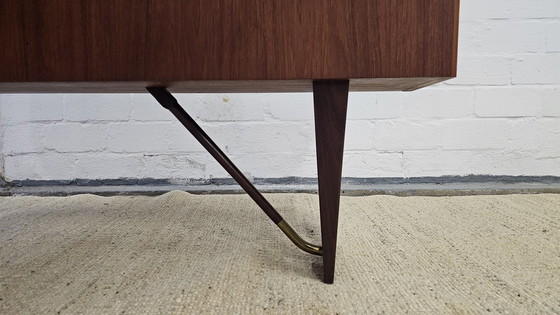 Image 1 of Peter Løvig Nielsen Desk 60S 70S Teak Mid Century Schreibtisch 