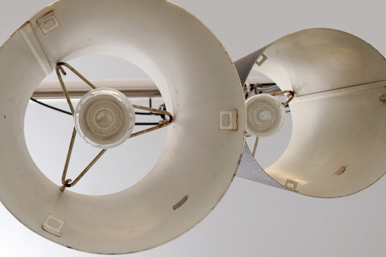 Image 1 of Philips Set mit 2 Hängelampen Modell Nt 48, Design von Argenta, 1960