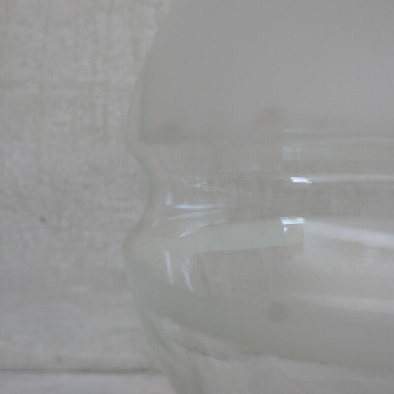 Image 1 of Hängeleuchte aus zweifarbigem Glas, Belgien