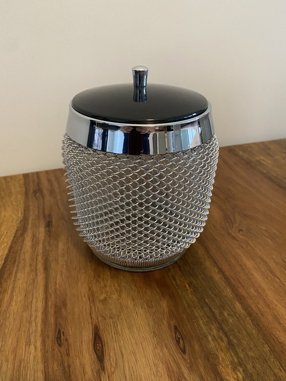 Image 1 of Luxuriöses Vintage Mesh Bar Set.