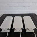 3X Wandleuchte Massiv