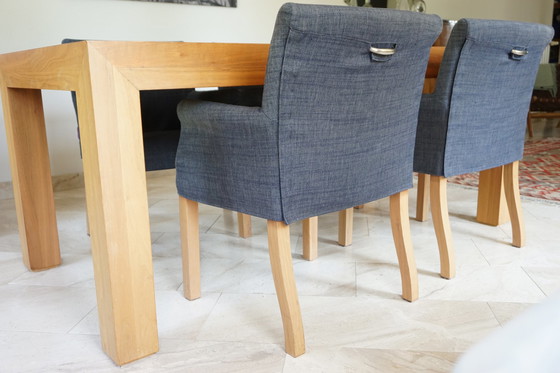 Image 1 of 4x Flexform Pausa Esszimmerstuhl