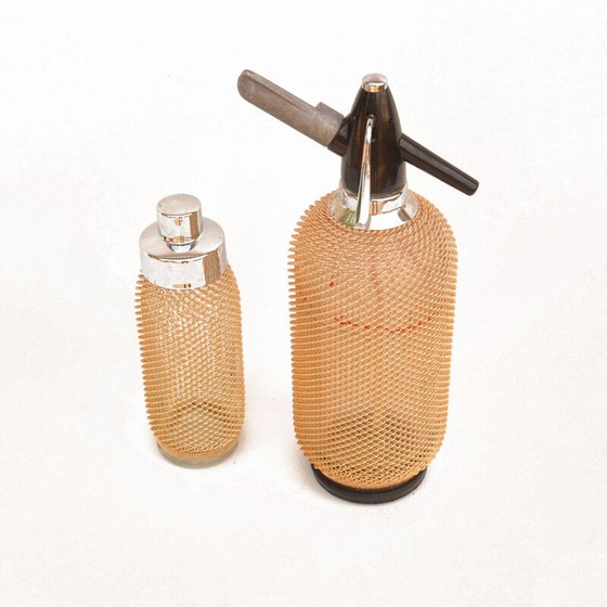 Image 1 of Barkeeperset aus vergoldetem Stahl aus Merkur, Tschechoslowakei 1970