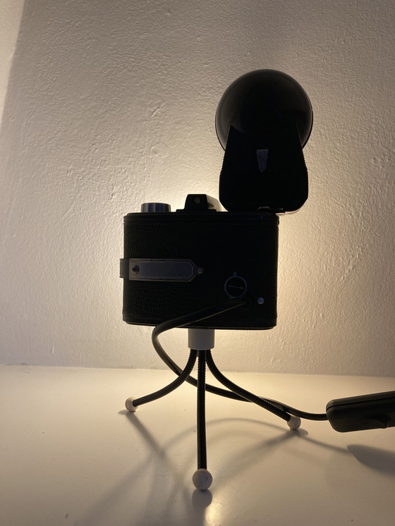Image 1 of Kameralampe Agfa-Kamera mit Stativ
