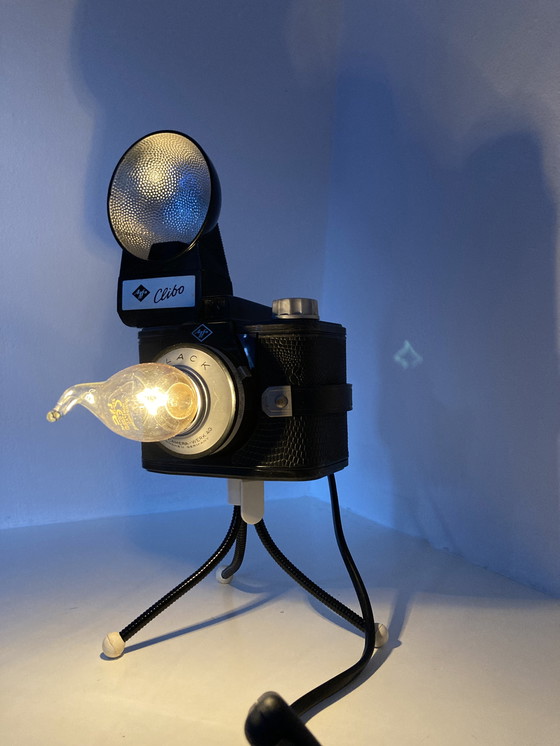 Image 1 of Kameralampe Agfa-Kamera mit Stativ