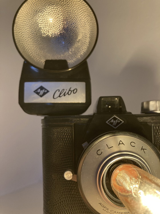 Image 1 of Kameralampe Agfa-Kamera mit Stativ