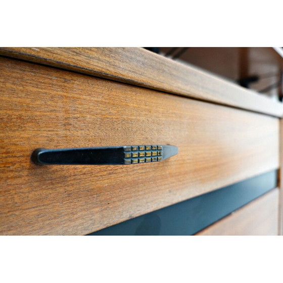 Image 1 of Vintage Teakholz-Wandschrank von Ico Parisi 1960