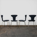 4x Fritz Hansen Moskito-Stühle