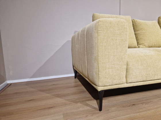 Image 1 of Prominent Trevi Ecksofa Stoff Gelb Design