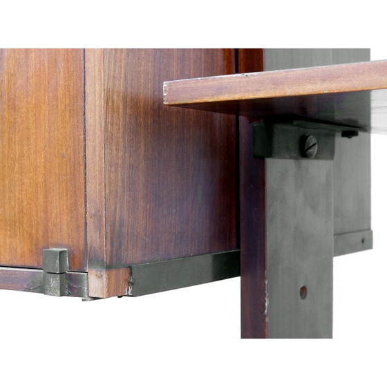 Image 1 of Vintage Teakholz Wandschrank für Rb Italy, Italien 1950