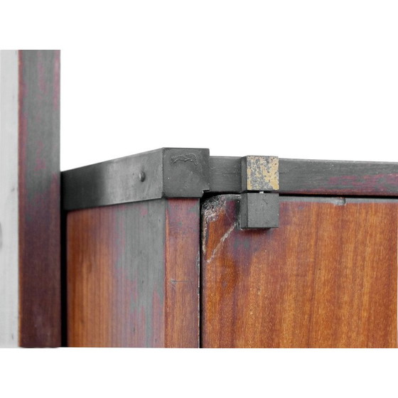 Image 1 of Vintage Teakholz Wandschrank für Rb Italy, Italien 1950